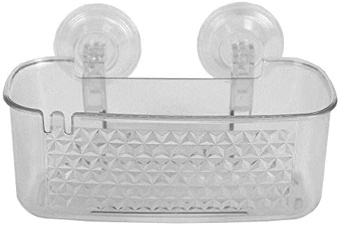 FINANCIALLY LIT Clear Plastic Shower Caddy
