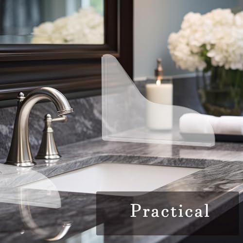 Zisqerts Acrylic Shower Splash Guard Set