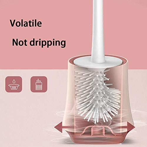 SPOUR Toilet Brush Set with Quick Drying Holder - Blue