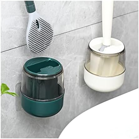 UNNS Wall-Mounted Toilet Brush with Holder White