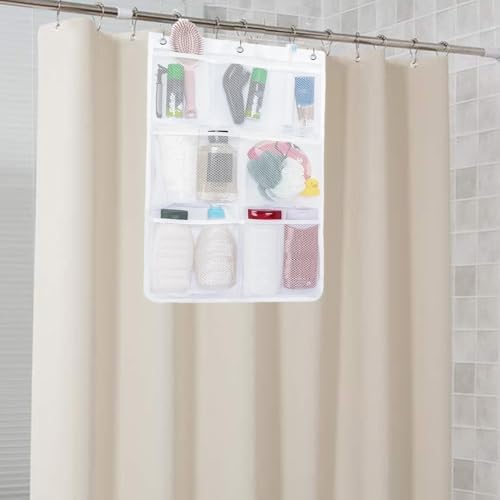 ULIFEBETTER 2 Pack Shower Caddy with 7 Pockets