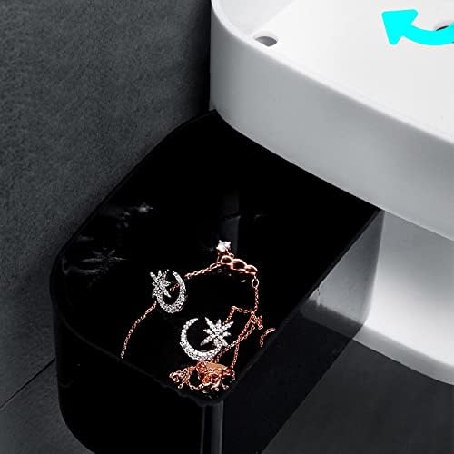Shower Caddy with Rotating Shelf and Dry Storage Design