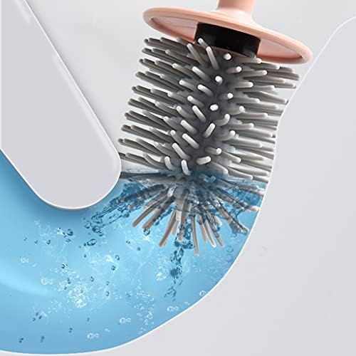 Bathroom Toilet Brush with Stand and 360 Cleaning Head