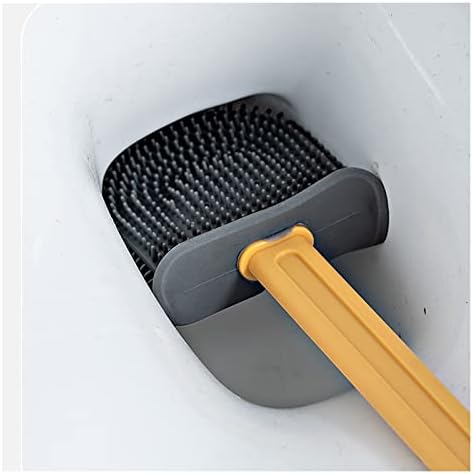 UNNS Toilet Brush and Holder Set Wall-Mounted White