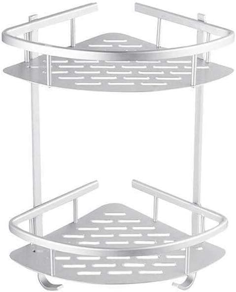 FINANCIALLY LIT 2 Tier Aluminum Shower Caddy