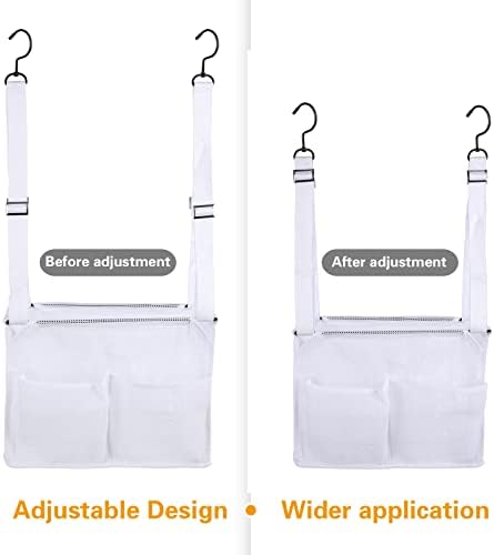 Phying Hanging Mesh Shower Caddy with 4 Pockets