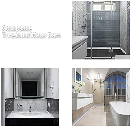 39 Inch Self-Adhesive Water Barrier for Sink and Shower