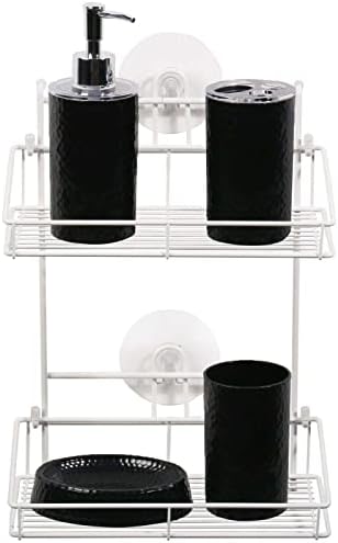 FINANCIALLY LIT LKOP 2 Tier Bathroom Organizer