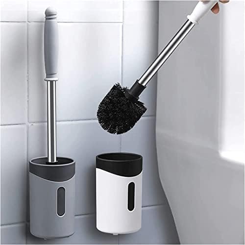 NIUBB Toilet Brush with Holder 2 Pack Stainless Steel