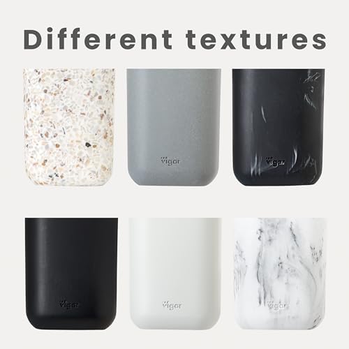 Vigar Zense Toilet Brush with Holder Set