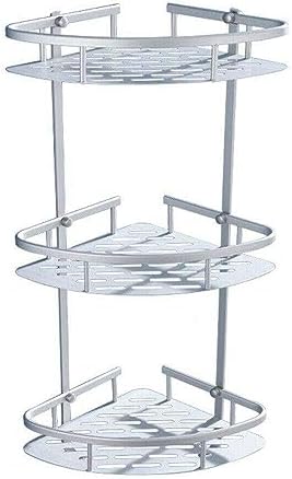 FINANCIALLY LIT Shower Corner Caddy Organizer Wall Shelf