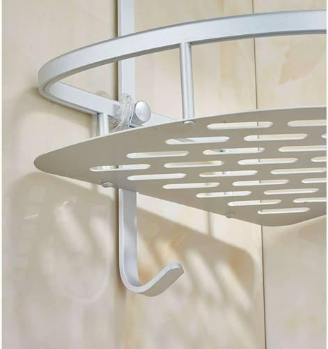 FINANCIALLY LIT 2 Tier Aluminum Shower Caddy