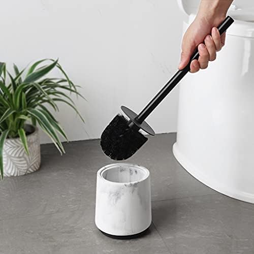 TOMYEUS 360 Toilet Brush with Holder for Deep Cleaning