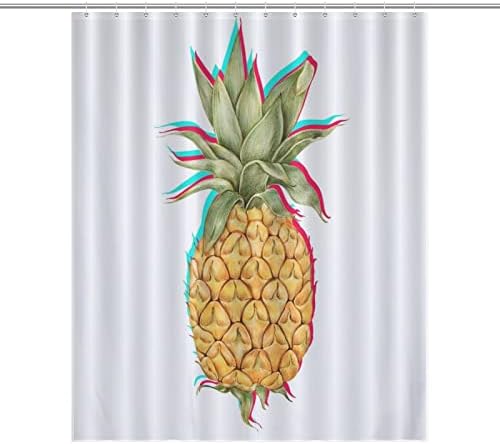 Sweet Natural Food Shower Curtain Lemon Summer Design 60x72 Inch