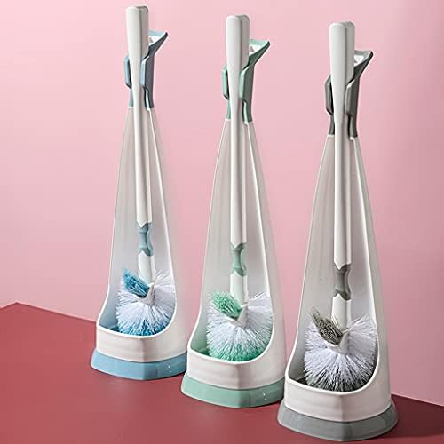 TOMYEUS Toilet Brush with Holder Wall-Mounted Deep Cleaning Set