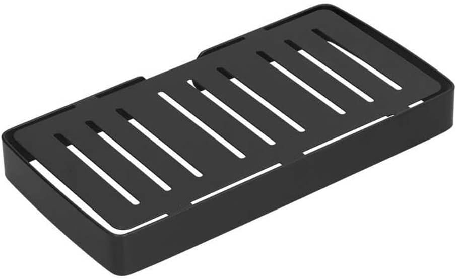 Stainless Steel Shower Caddy with Drain Rack and Sponge Tray