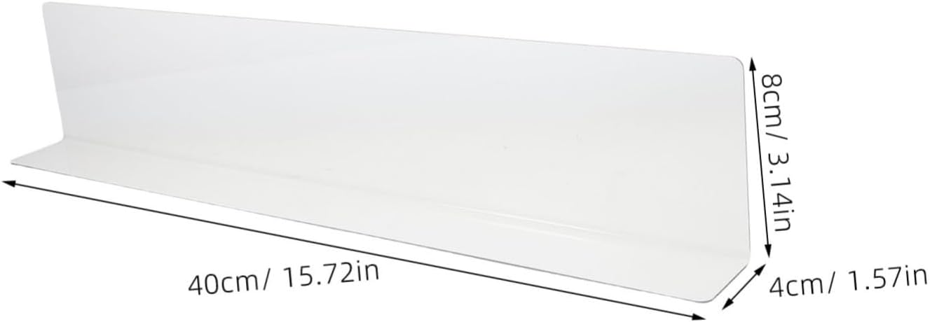 POPETPOP Bathtub Splash Guard for Shower and Sink Protection 1