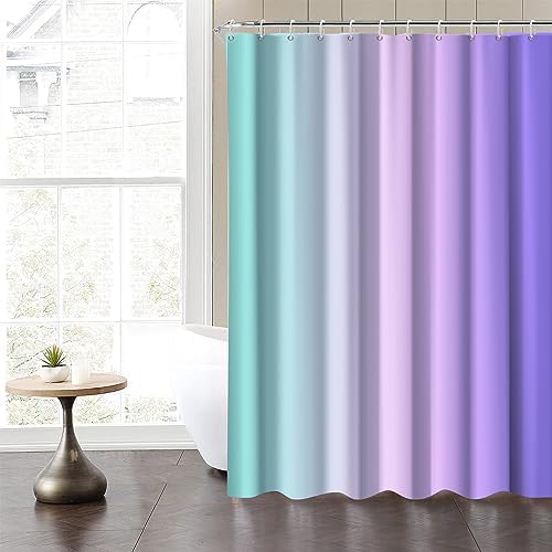 Uiiooazy Rainbow Shower Curtain Set 72x72 Inches