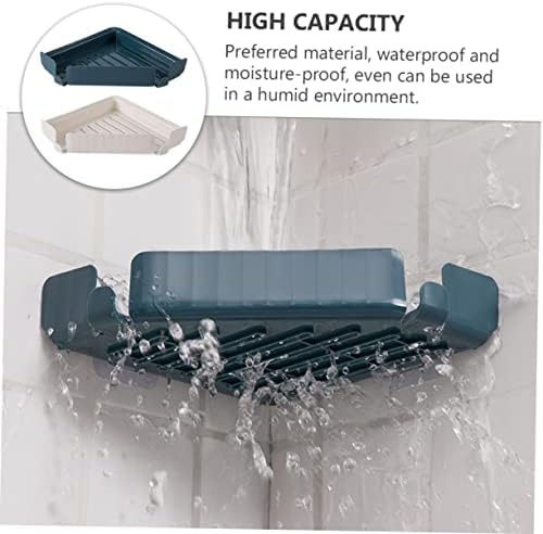 Beatifufu Bathroom Storage Holder Corner Shelf Adhesive Organizer