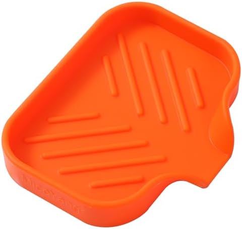 MicoYang Silicone Soap Dish with Drain Spout - 49x32 1