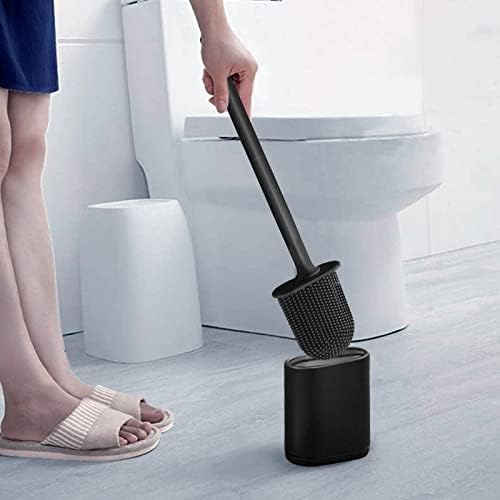 Glaxcidy Silicone Bath Brush with Ventilated Holder 1