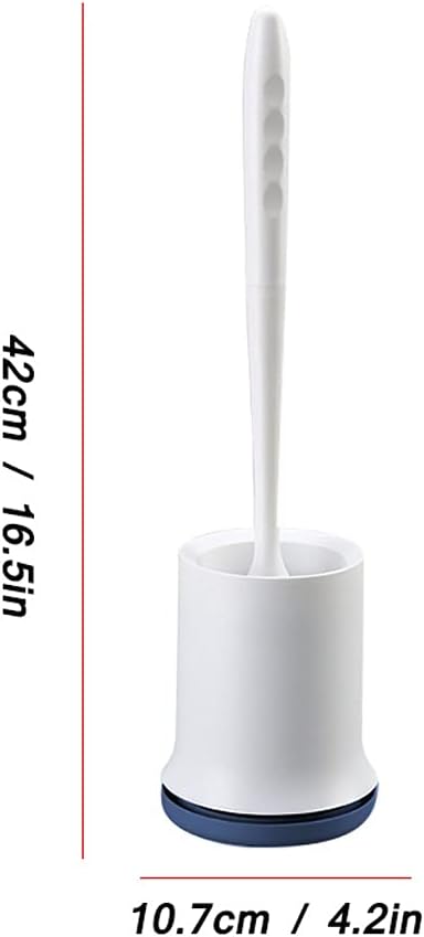 Stylish Toilet Brush Set with Holder Bigblue Color