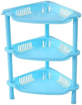 Typutomi 3 Tier Shower Caddy Organizer Shelf Blue