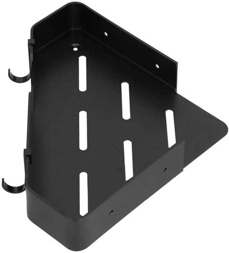 ANNBKA Shower Caddy Corner Shelf with 2 Hooks
