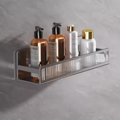 ANNBKA Shower Shelf Rack No Drilling Organizer 30CM 1 Layer