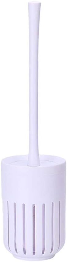 Toilet Brush with Bracket Spherical Nylon Head Durable and Easy to Use