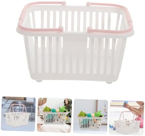 Zerodeko Stackable Plastic Shower Basket with Handles