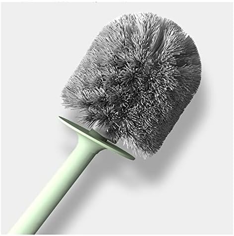 TOMYEUS Wall-Mounted Toilet Brush with Base Yellow