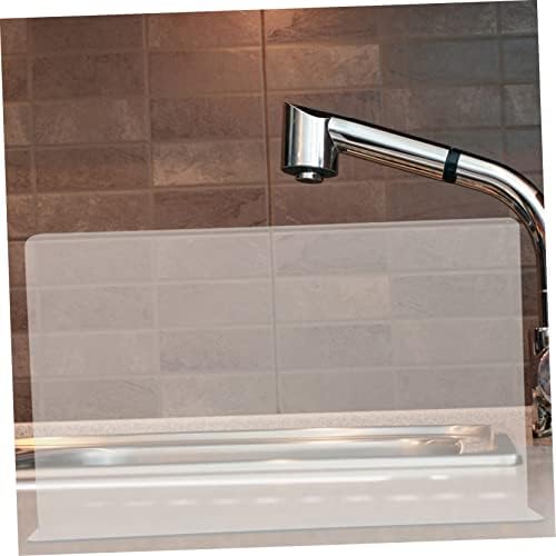 KONTONTY Bathtub Shower Splash Guard PVC Stain Resistant Easy Install
