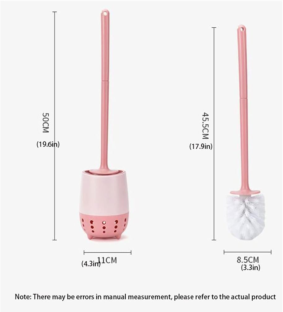 YYDS Toilet Brush with Holder Set - Blue