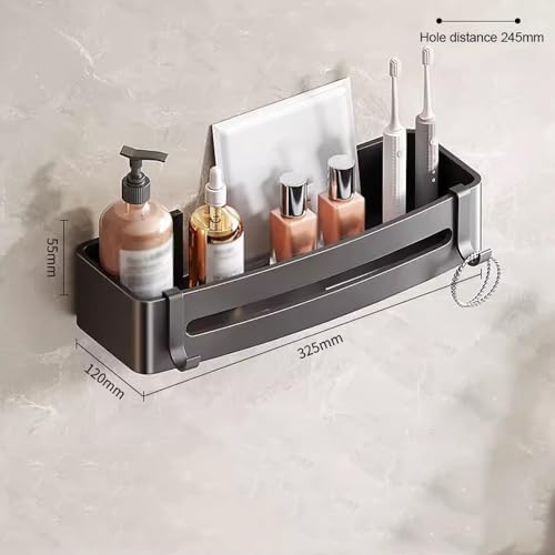 ANNBKA Shower Caddy 1 Layer Wall Mount Organizer