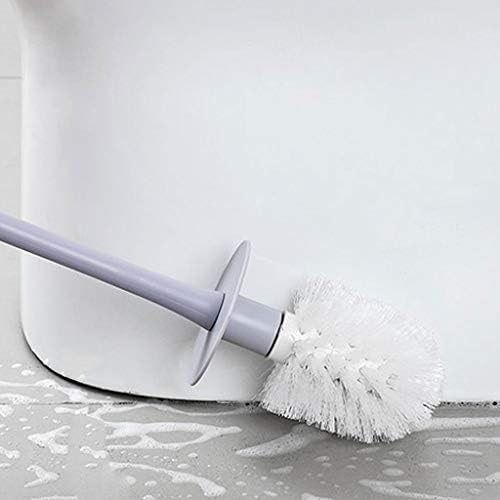 UNNS Wall-Mounted Toilet Brush with Holder and Shelf