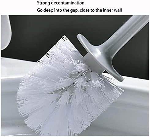 YYDS Toilet Brush with Holder Set - Blue