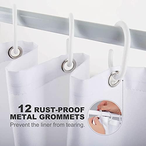 Blueberry Shower Curtain with 12 Hooks 60x72 Inch 1
