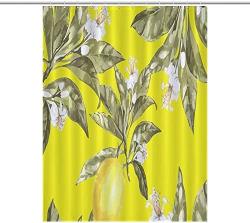 Sweet Natural Food Shower Curtain Lemon Summer