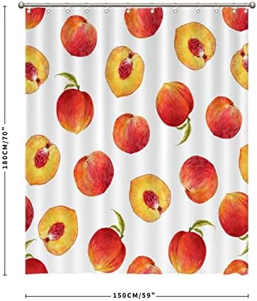Funny Fruit Shower Curtain Liner Set 59 x 71