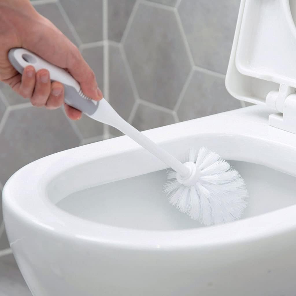 INKTUS Toilet Brush with Holder and Storage Box