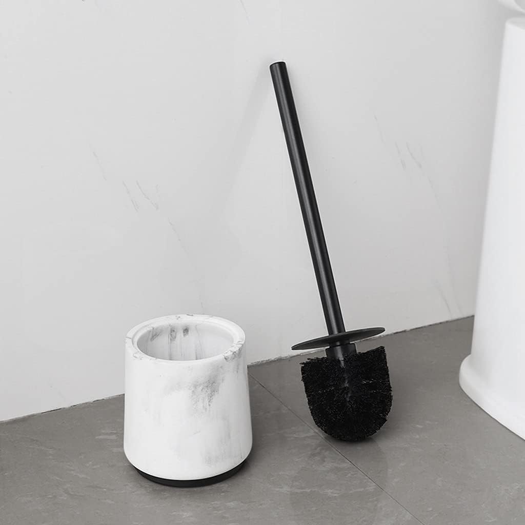 TOMYEUS 360 Toilet Brush with Holder for Deep Cleaning