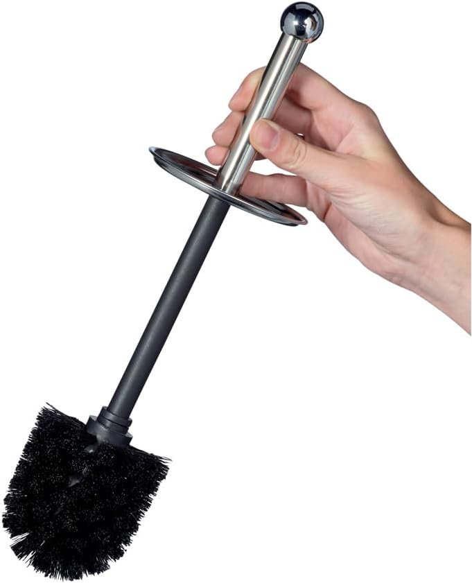ROSSIGNOL Toilet Brush Holder Shiny Stainless Steel Pistachio Green