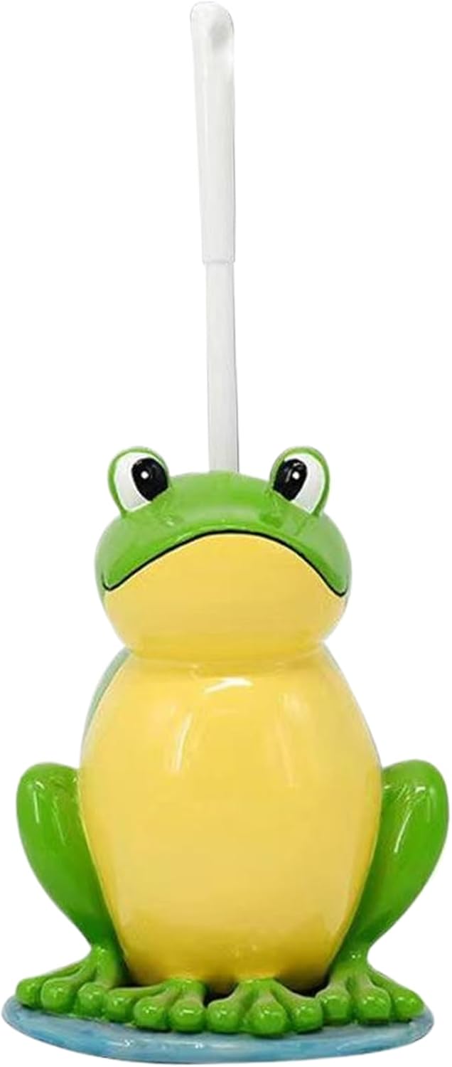 Lawnrden Frog Shape Toilet Brush Set 1