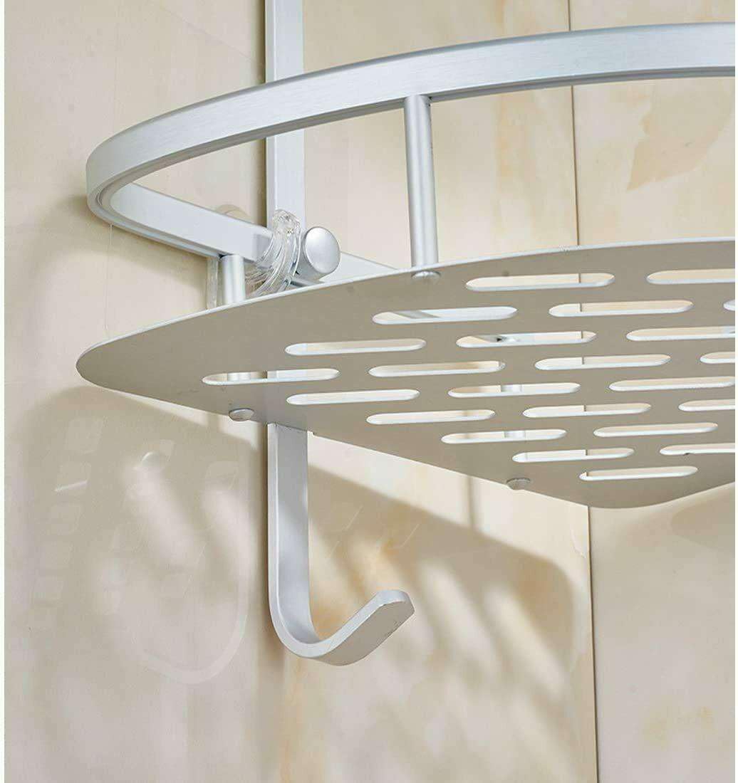 FINANCIALLY LIT 2 Tier Aluminum Shower Caddy