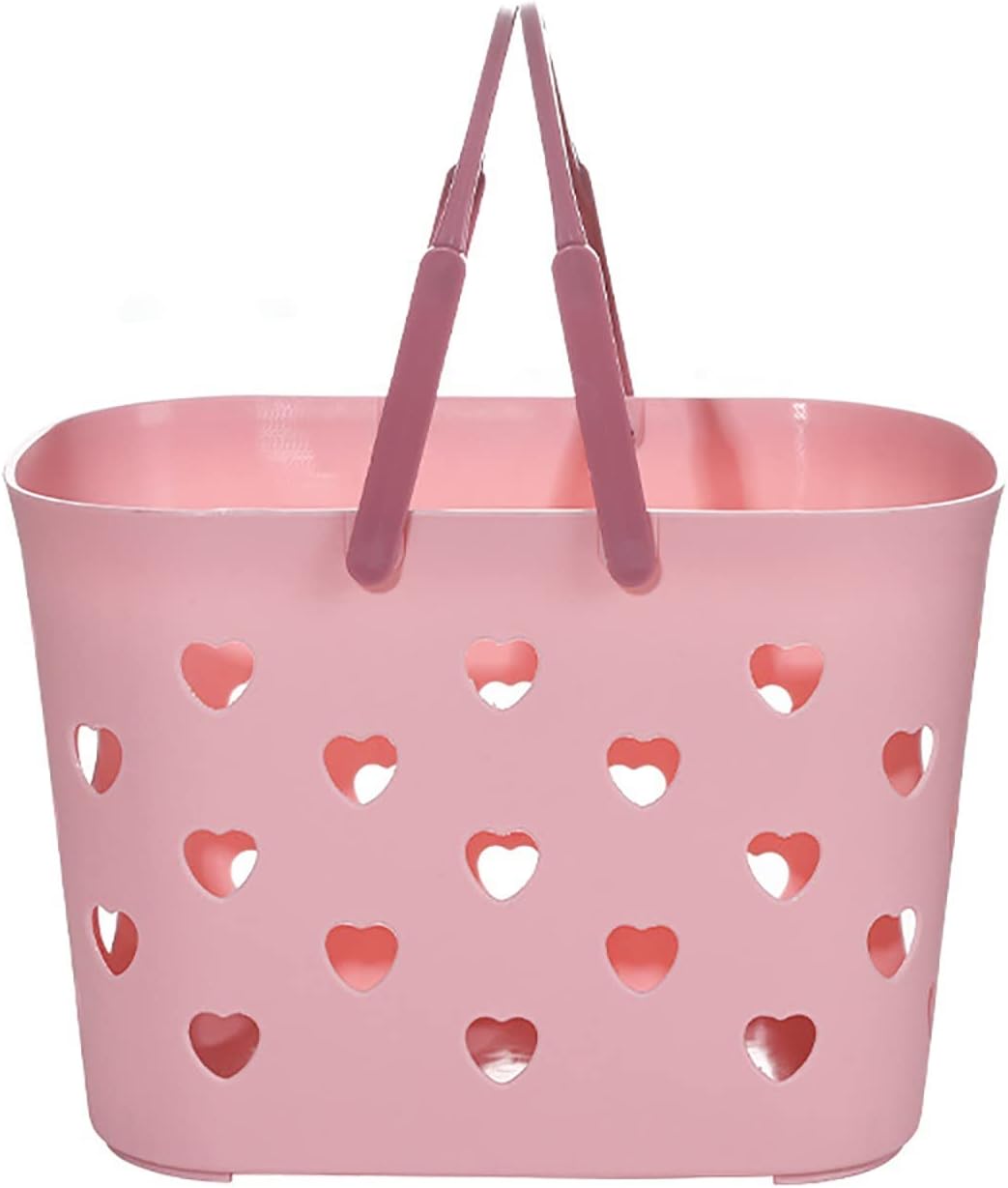 Plastic Shower Caddy Basket Tote with Handles