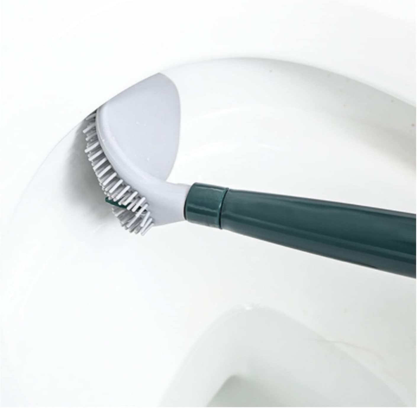 UNNS Wall-Mounted Toilet Brush with Holder White