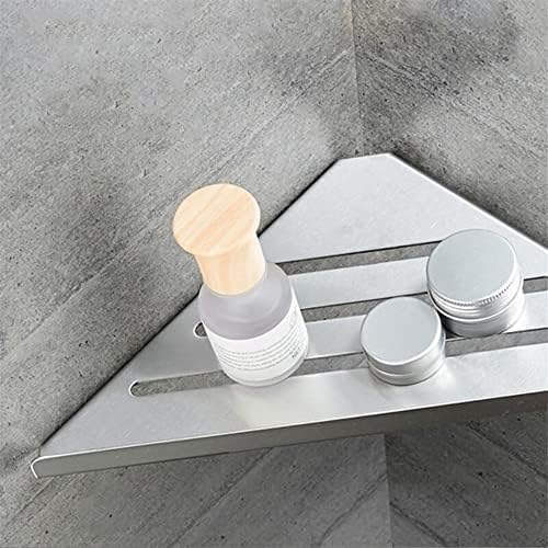 ANNBKA Corner Shower Caddy with H-Brushed Finish
