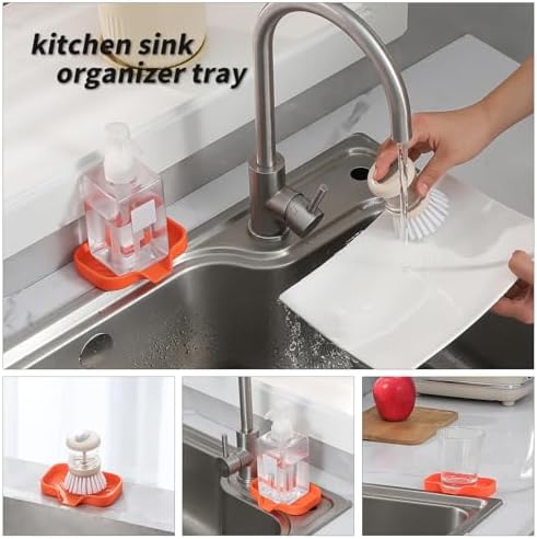 MicoYang Silicone Soap Dish with Drain Spout - 49x32 1