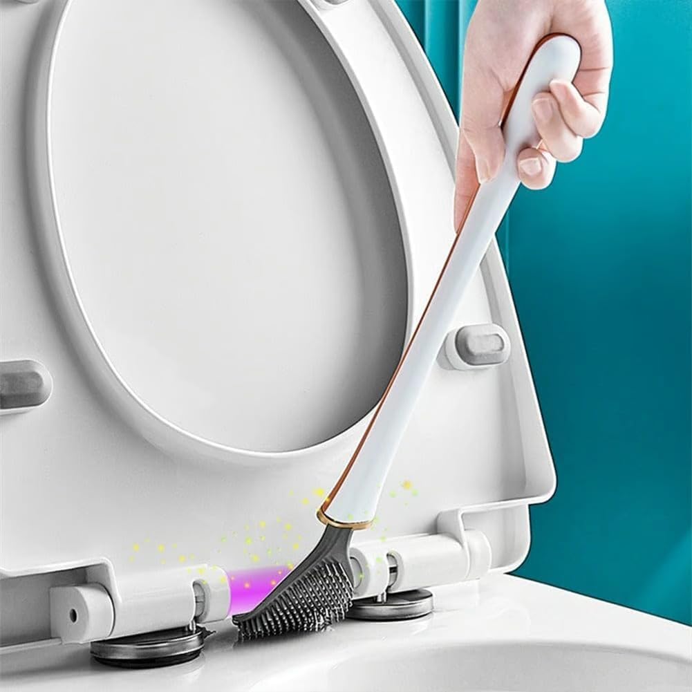 Reaci-Zicoly 2025 Lekxagabo Ag03 Flexible Silicone Toilet Brush Set